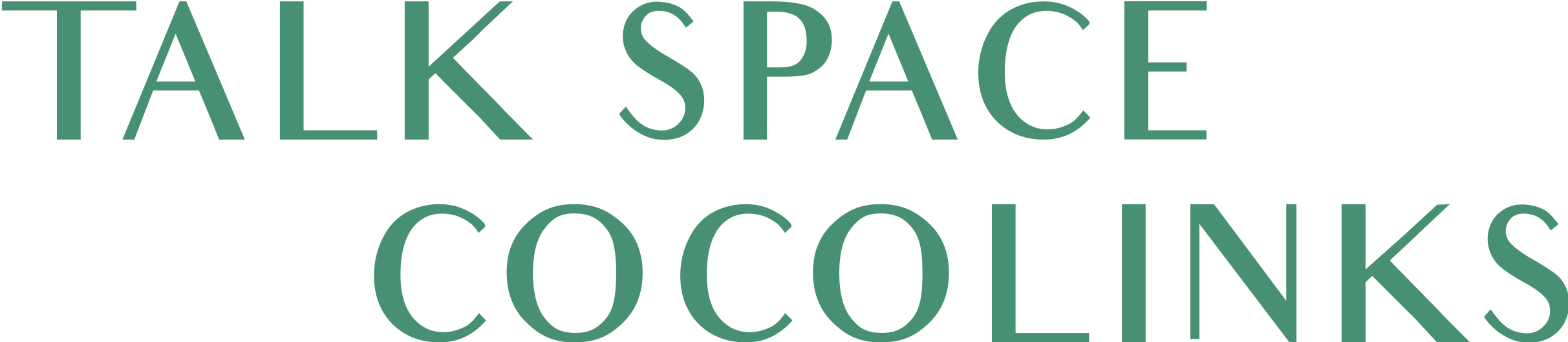 TALK SPACE COCOLINKS